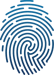 fingerprint icon blue